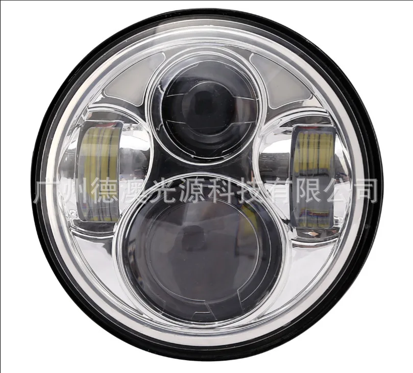 

Electroplated-Wrangler SUV Refit 5.75 Inch Headlight Harley Motorcycle LED Front Headlights