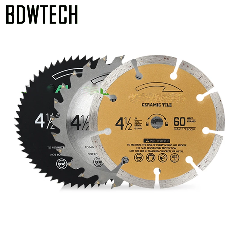 

Free shipping 115MM Saw Blade for BDEWTECH BTC02 circular Saw 115x10mm Free Return