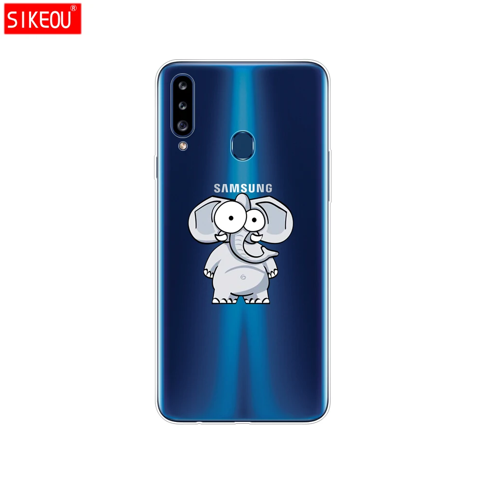 61038 Силиконовый чехол для samsung Galaxy a20s, чехол для Galaxy a20s, мягкий ТПУ чехол, бампер для телефона, чехол для samsung A20s A 20s a207 SM-a207f - Цвет: 61038