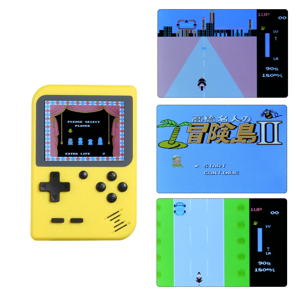 Мини портативная игровая консоль 2.8in lcd 8 бит Геймпад Классический Портативный игровой плеер Видео консоль встроенный 168 Ретро игры