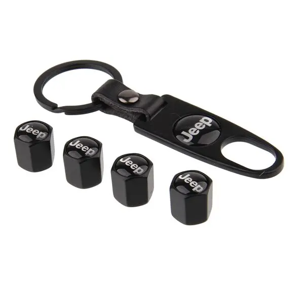 

4pcs Metal Wheel Tire Valve Caps Case for Jeep Commander Compass Grand Cherokee Liberty Patriot Wrangler Any Car Styling