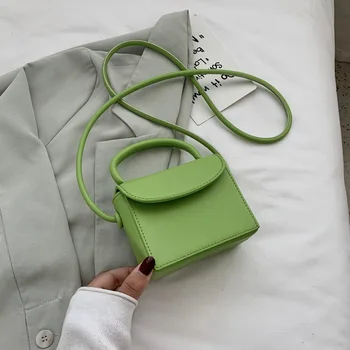 

Mini Korean Fashion Shoulder Bag for Women 2020 New Messenger Crossbody Flap Bag Ladies Small INS Hot Chic Box Female Handbags