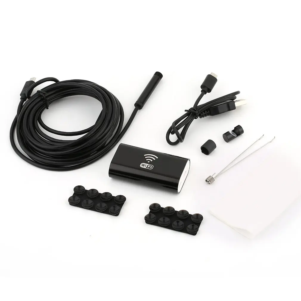 5M Cable Водонепроницаемый WiFi бороскоп Эндоскоп змея трубка камера HD 720p для IOS Android Windows Mac 2/3,5 M/5 m кабель и 5-30m Wifi - Цвет: 5M Cable