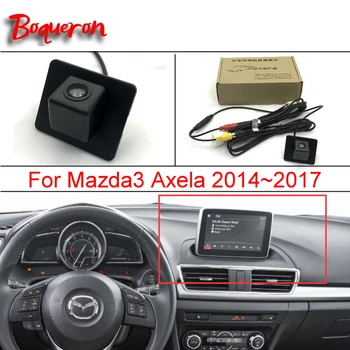 

For Mazda 3 Mazda3 Axela BM Sedan 2014~2017 / RCA & Original Screen Compatible Car Rear View Reverse Camera Sets