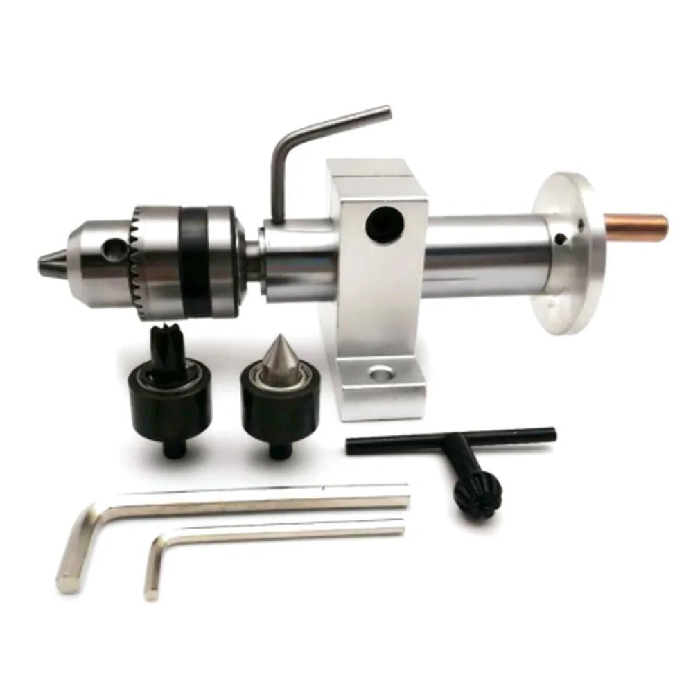 

Silver Drilling Tailstock Woodworking Workshop Tools Kit Multifunction