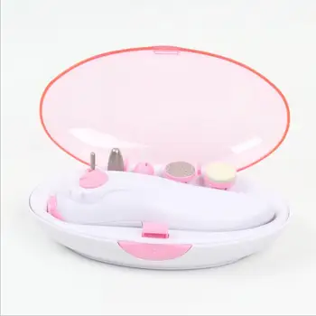 

Portable Electric Manicure Pedicure Kit Set Nail Health Tool Cuticle Cutter Clipper Nail Care Polisher Machine 5 in 1 Grinder