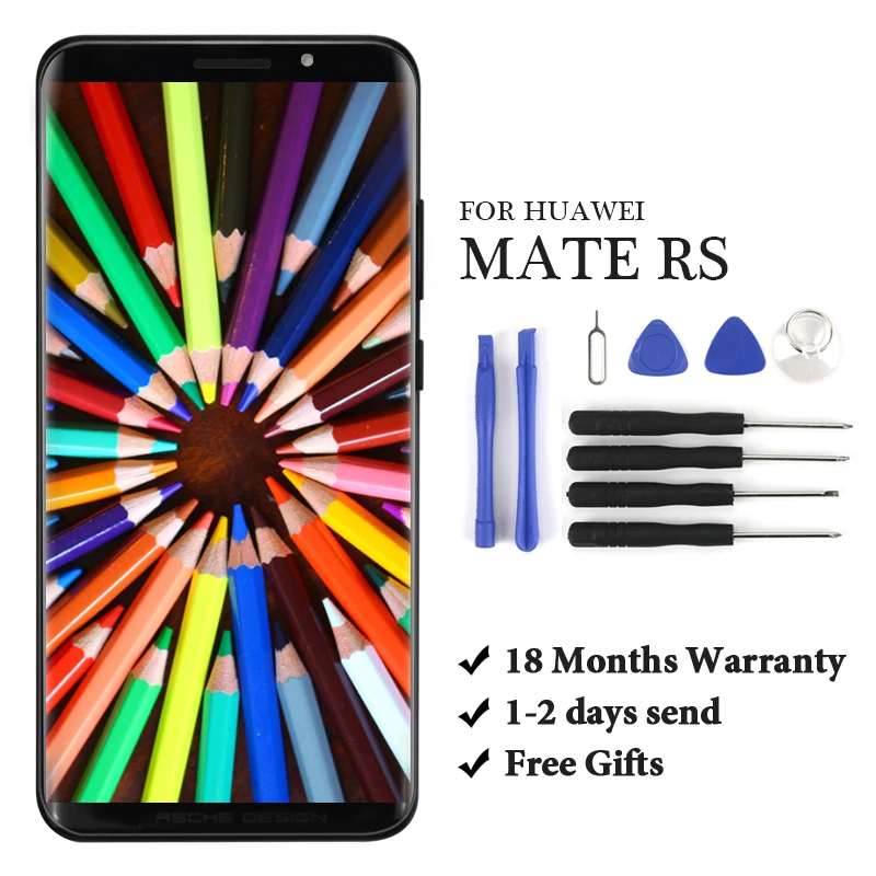 

Grade OEM For Mate Rs Posche Design LCD Display With Touch Screen Assembly Replacement For Mate Rs LCD Screen