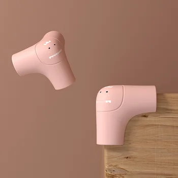 

Spherical High Elasticity Safety Silicone Anti-collision Angle For Babies Solid Baby Desktop Protection Buffer Corner 4PCS ZL660