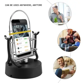 

Mobile Phone Swing Pedometer Automatic Shake WeChat Motion Brush Step Safety Wiggler With USB Cable