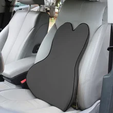 Поясничная поддержка спины Мягкая память хлопок массаж диванная подушка под спину с подголовником для Подушка автокресла для снятия CD50 Q05