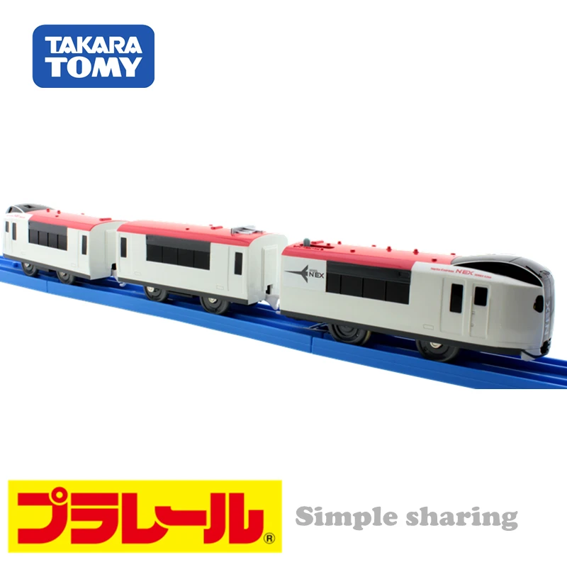 Takara Tomy tomica Plarail S15 Нарита Экспресс поезд модель комплект литья под давлением Развивающие игрушки для малышей Горячая миниатюрная детская дорожка безделушка