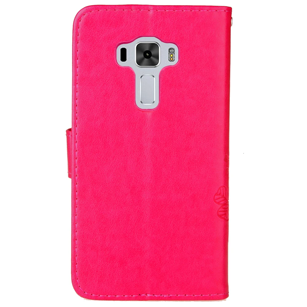 Чехол для телефона для ASUS Zenfone 3 Laser ZC551KL, откидная Обложка на заднюю панель из искусственной кожи, силиконовый чехол для ZC551KL, кошелек, сумка для телефона, чехол
