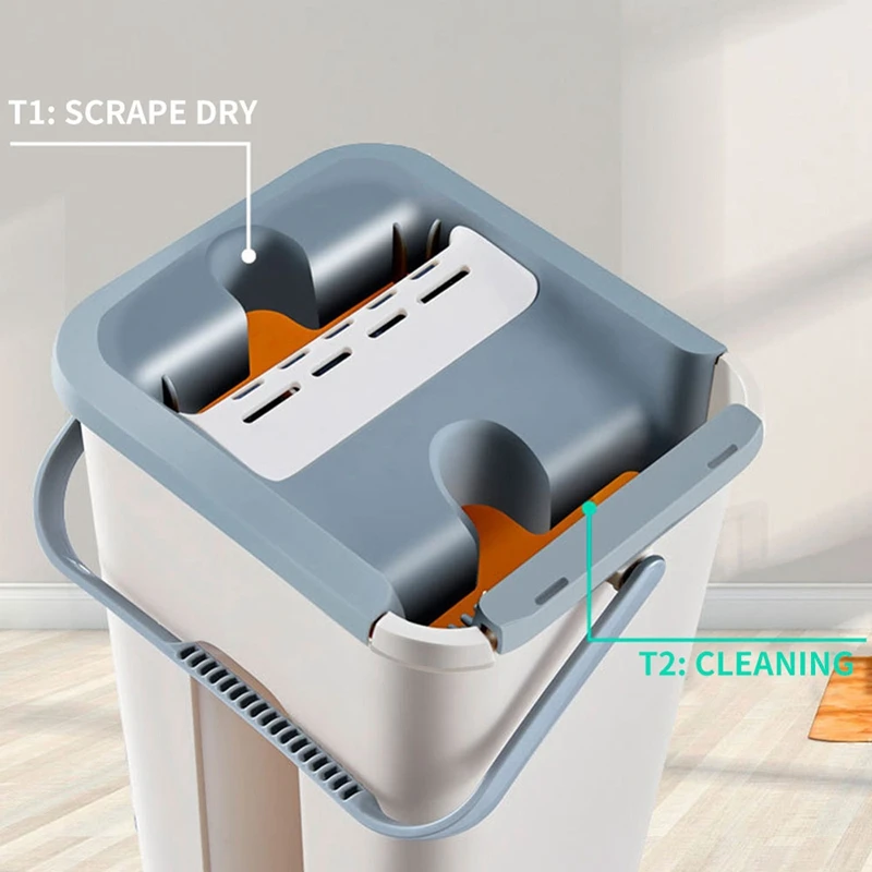 

Spray Magic Automatic Spin Mop Avoid Hand Washing Ultrafine Fiber Cleaning Cloth Home Kitchen Wooden Floor Lazy Fellow Mop 8 Pc