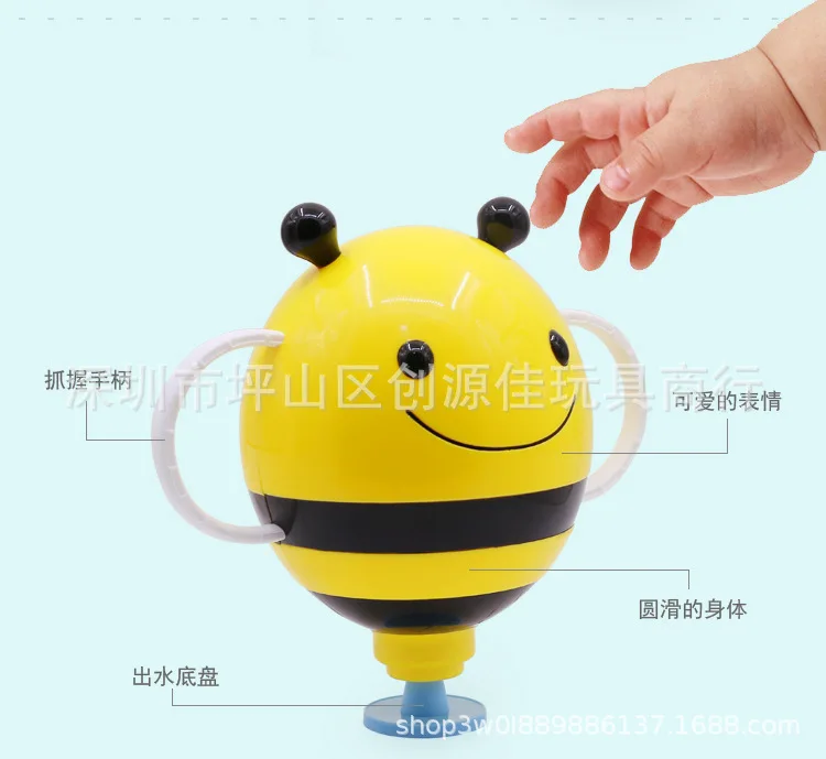 Детские пляжные игрушки для воды, детские игрушки для купания, маленький пчелиный фонтан, водопады, водная чашка