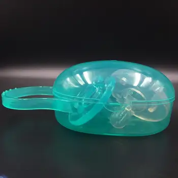 

200PCS Solid Portable Baby Infant Kids Pacifier Nipple Case Holder Travel Storage Box Soother Safe Box