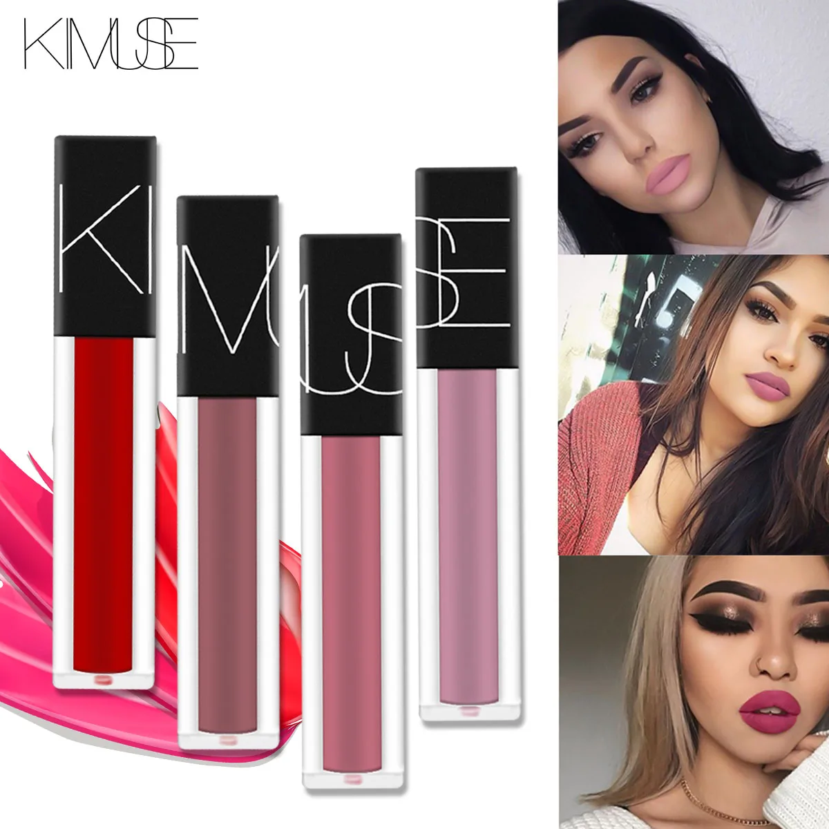 

Matte Lipstick Set Makeup Waterproof Long Lasting Lipstick Makeup Set Pencil Makeup Lips 1Pcs Comestic