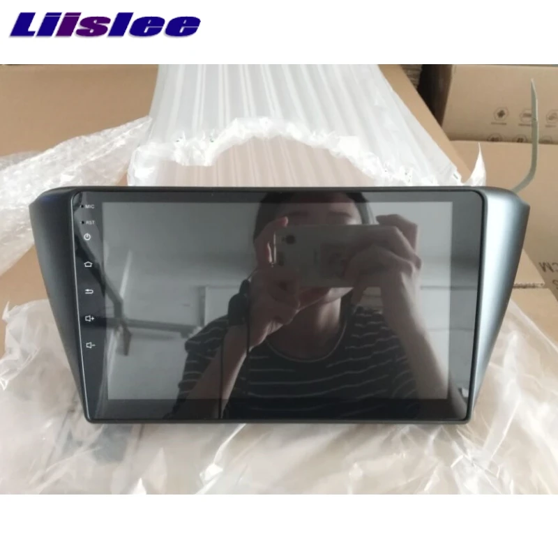 LiisLee для Skoda Fabia Mk3 2014 ~ 2017 Автомобильный мультимедийный ТВ DVD GPS аудио Hi Fi Радио