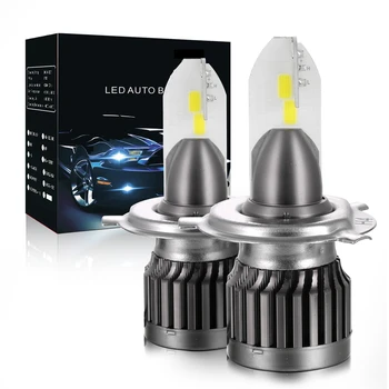 

2pcs LED Mini Car Headlight lamps H1 H4 H7 H8 H9 H11 HB2 9003 Headlamps Kit 9005 HB3 9006 HB4 Auto Lamps 6500K 12000Lm/pair