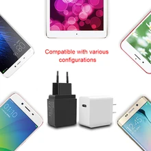 X166 зарядное устройство для мобильного телефона PD usb type C, белый, черный, зарядное устройство, адаптер, ЕС, США, вилка, быстрая зарядка, зарядное устройство для путешествий, настенное зарядное устройство