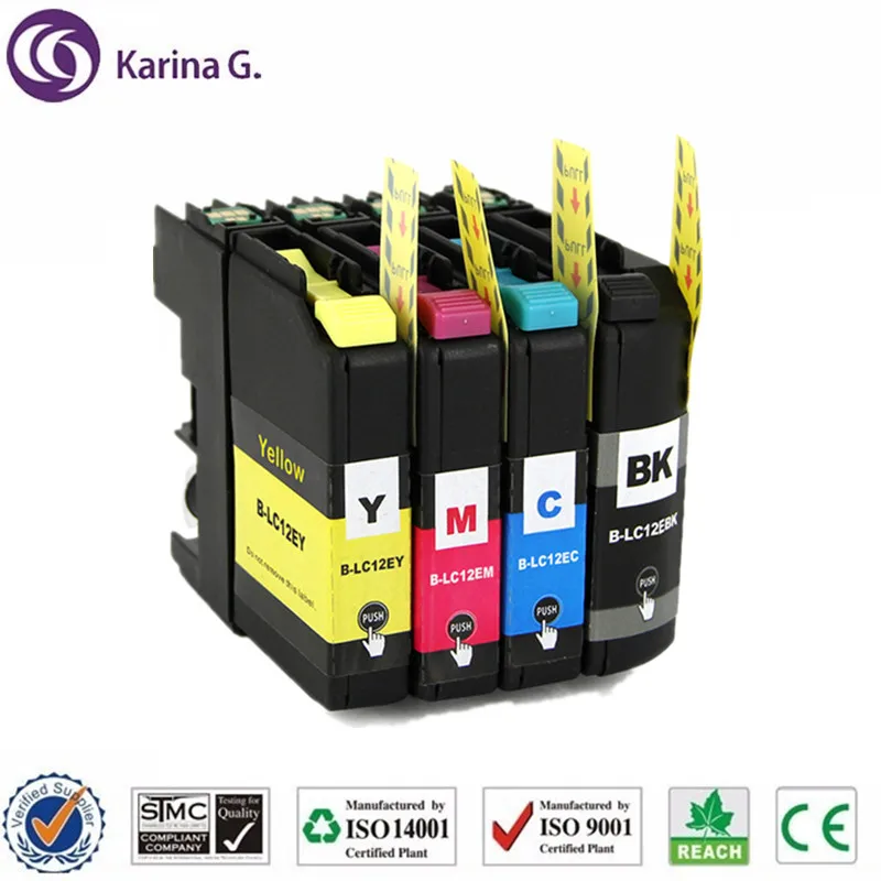 

Compatible ink cartridge for Brother LC12E Suit for Brother MFC-J6925DW