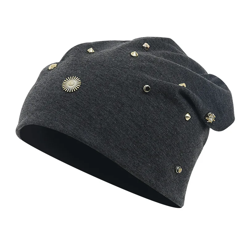 Высококачественная Мужская шапка Skullies Beanies теплая женская зимняя шапка модная хип-хоп шапка для мужчин Chapeu Feminino шапка Прямая поставка - Цвет: Gray A