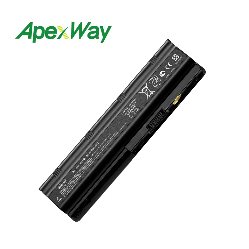 Apexway 6 ячеек Батарея для hp pavilion g6 Батарея G4 G6 G7 G62 G62T G72 MU06 HSTNN-UBOW Presario CQ42 CQ56 CQ62