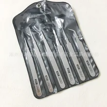 6 шт. набор из нержавеющей стали пинцет Ts-15 локоть пинцет Gooi пинцет