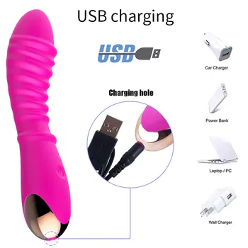 Silicone G Spot Dildo Vibrators for Women Waterproof 20 Speeds Vibrador Clitoris Massager Female Masturbator Sex Toys for Woman 6