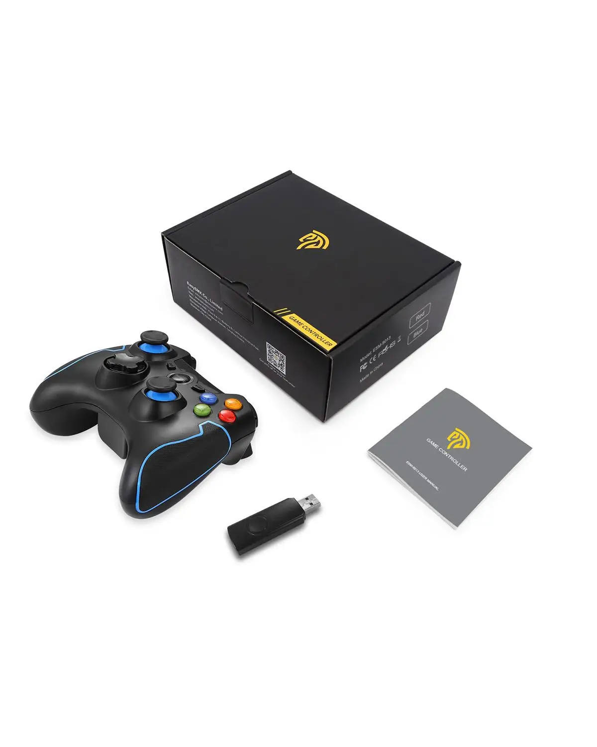 EasySMX ESM-9013 геймпад игровой контроллер Джойстик двойной вибрации турбо геймпад для Xiaomi Mi tv BOX 3 Xiaomi Mi tv Box S геймеров