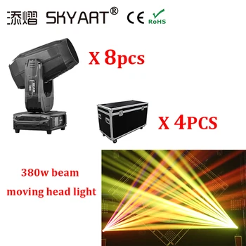 

New Professional concert 380W Beam Moving Head Light DMX512 16/20CH DJ Disco Light Club Bar Wedding Stage Light
