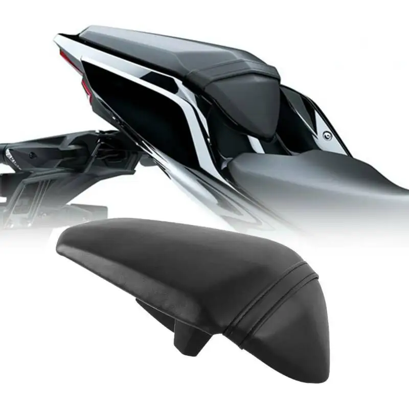 

Черное заднее ПАССАЖИРСКОЕ СИДЕНЬЕ мотоцикла Pillion для Kawasaki Ninja 400 EX400 2018-2024