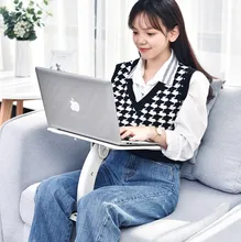

Bed Desk Stand For Laptop Adjustable Table Book Notebook Computer Folding Creative Car Learning Reading Heightening Bracket