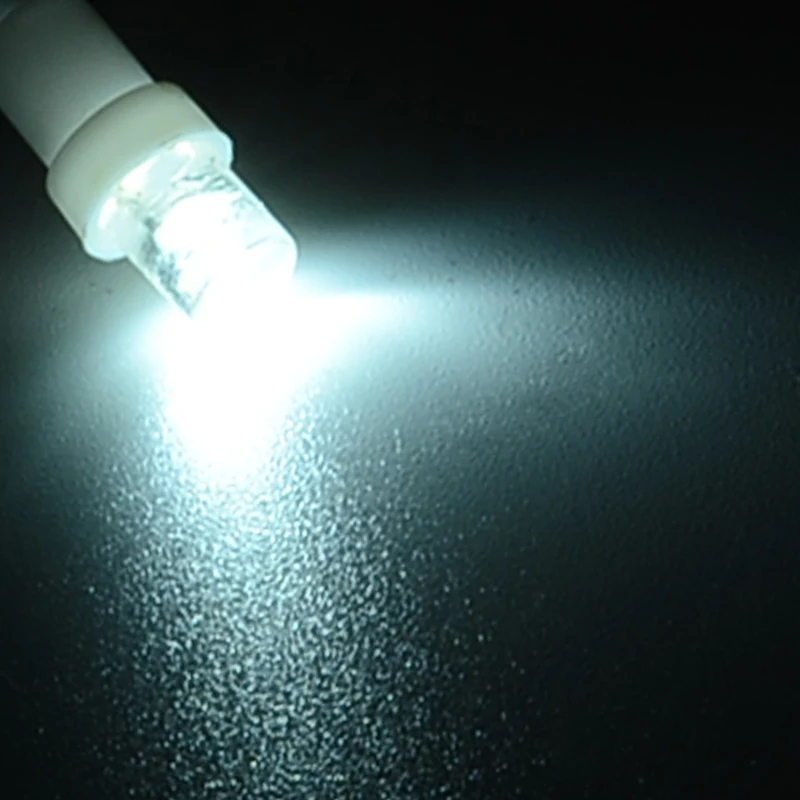 10pcs 12V White T5 Light Bulb 37 74 70 LED Car Dash Board Lamp Dashboard Warning Indicator Instrument Gauge Light Bulb