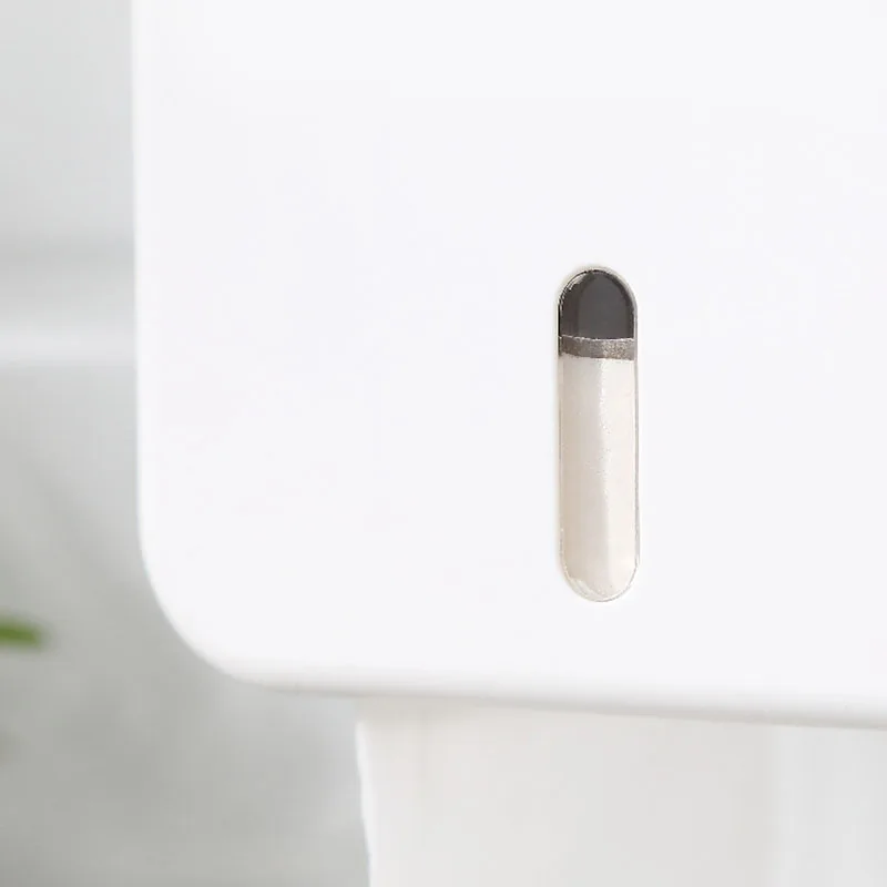 

Toilet Paper Roll Holder Wall Mounted Self Adhesive Plastic Tissue Rolls Stand Dispenser -Drop
