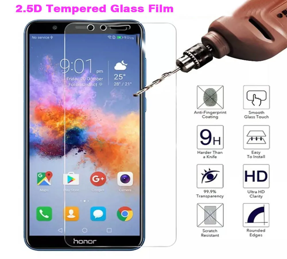 2.5D протектор экрана из закаленного стекла для Huawei Honor6 6X 6plus 6C 5X 4X Honor7 7X Honor7i