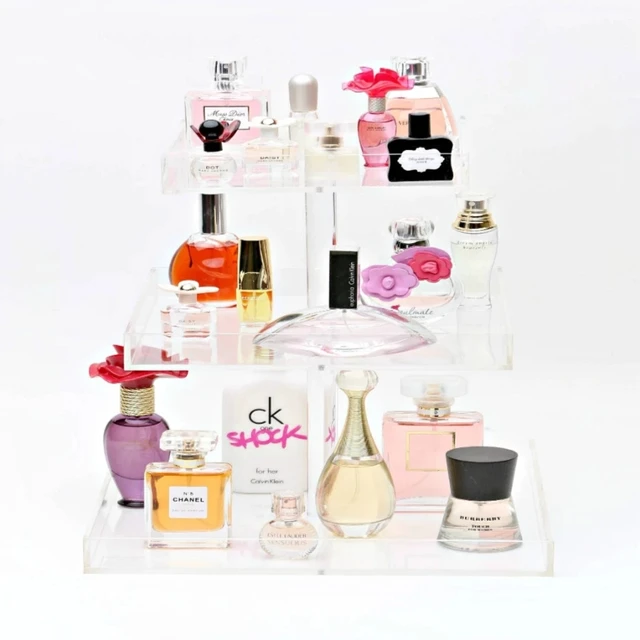 $US $29.09  YAGELI Handmade Perfume Display Tray Acrylic Large Vanity Trays Perfume Holder Organizer For Table 