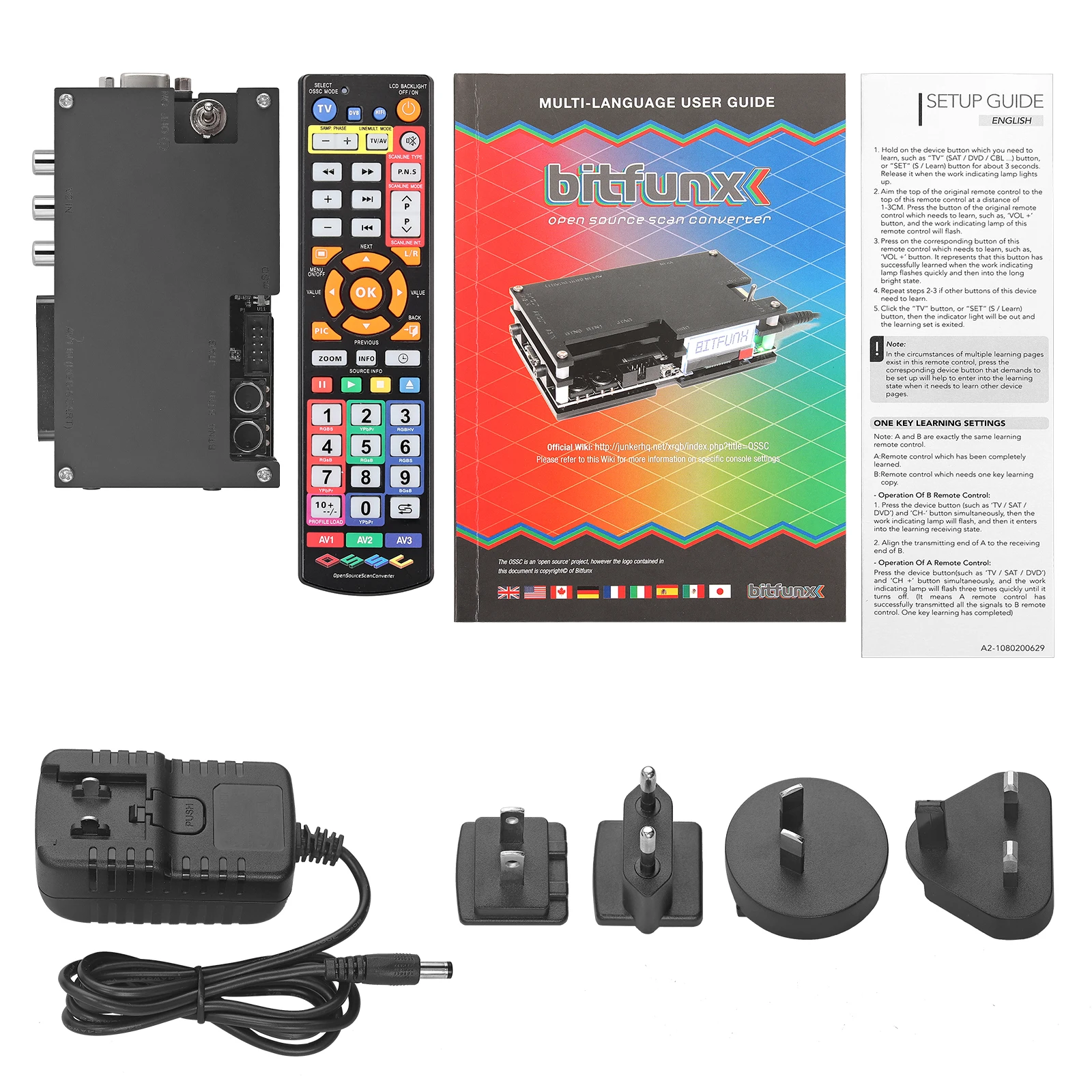 bitfunx ossc HDMIコンバーター アップスキャン