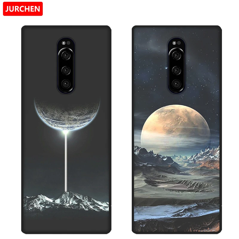 Чехол jurchen для sony Xperia 1, чехол для Xperia One, милый мультяшный Мягкий силиконовый чехол из ТПУ для sony Xperia1 sony 1, чехол