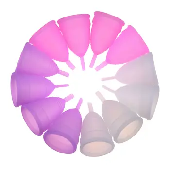 

Medical Grade Silicone Menstrual Cup Feminine Hygiene Menstrual Copa Lady Women Reusable Period Cup Menstrual Coletor 1pcs