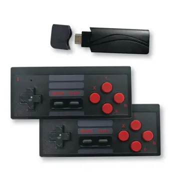

Retro TV Game Stick Mini HDMI 4K Console 628 Built-in Games 2×Wireless Gamepad For NES / FC Classic Edition Game Accessories