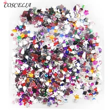 COSCELIA дизайн ногтей украшения для гель-лака Стразы 3D кристаллы для ногтей ювелирные изделия гель микро бусины Nials аксессуары СТРАЗА под камень
