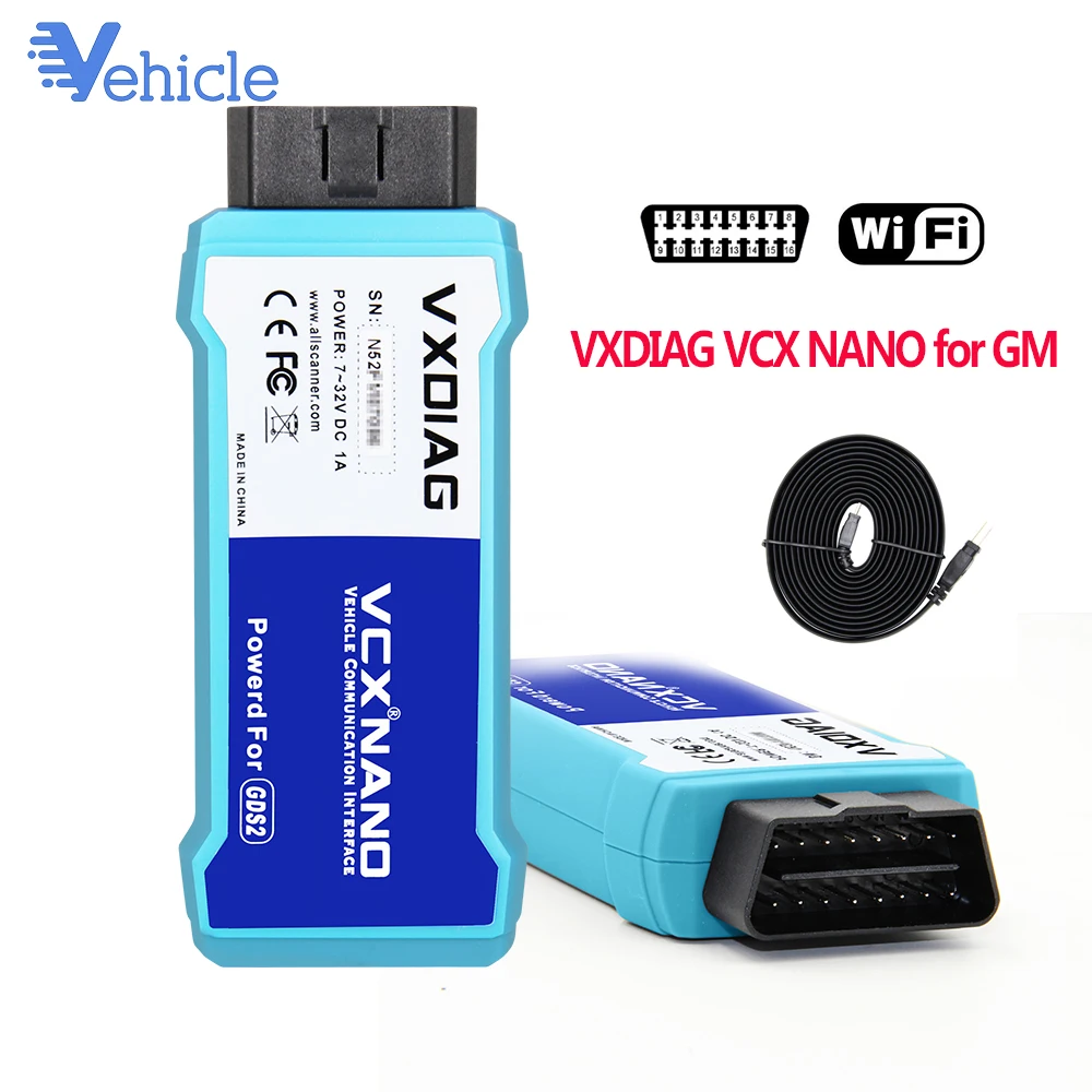 VXDIAG VCX NANO для GM с WIFI Chevrolet/для Buick Tech2Win GDS2 автоматический диагностический сканер ECU