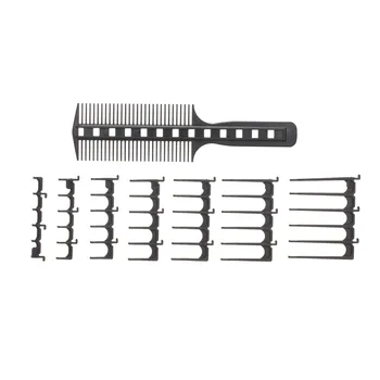 

Men's Hair Styling Combs Kit Hair Clipper Limit Comb Guide Attachment Salon Barber Hairdressing Tool Grooming Hair Cutting Tool