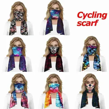 

Outdoor Cycling Scarf Face Mask Cover Tie-dye Digital Printing Daily Dust And Haze Multi-purpose For Outdoors Cycling Scarf Neck