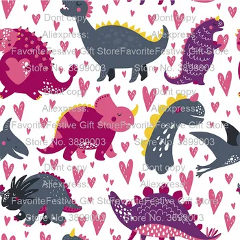 

Dinosaur Sea anchor polyster Fabric,DIY Sewing Patchwork Quilting Fat Quarters Tecido Cloth Tilda For Baby Dress Sheet Textiles