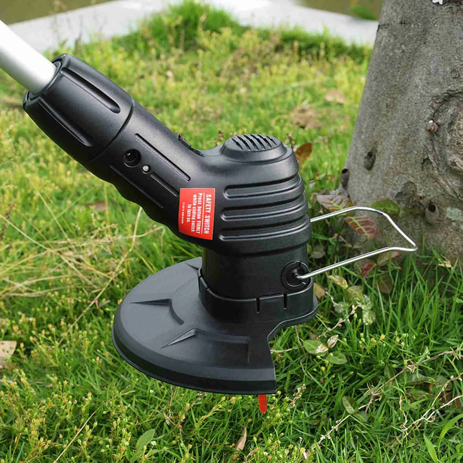 Handheld Rechargeable Cordless Electric Lawn Mower Portable Lightweight Telescopic Trimmer Mowing Machine Gardening Tool | Инструменты