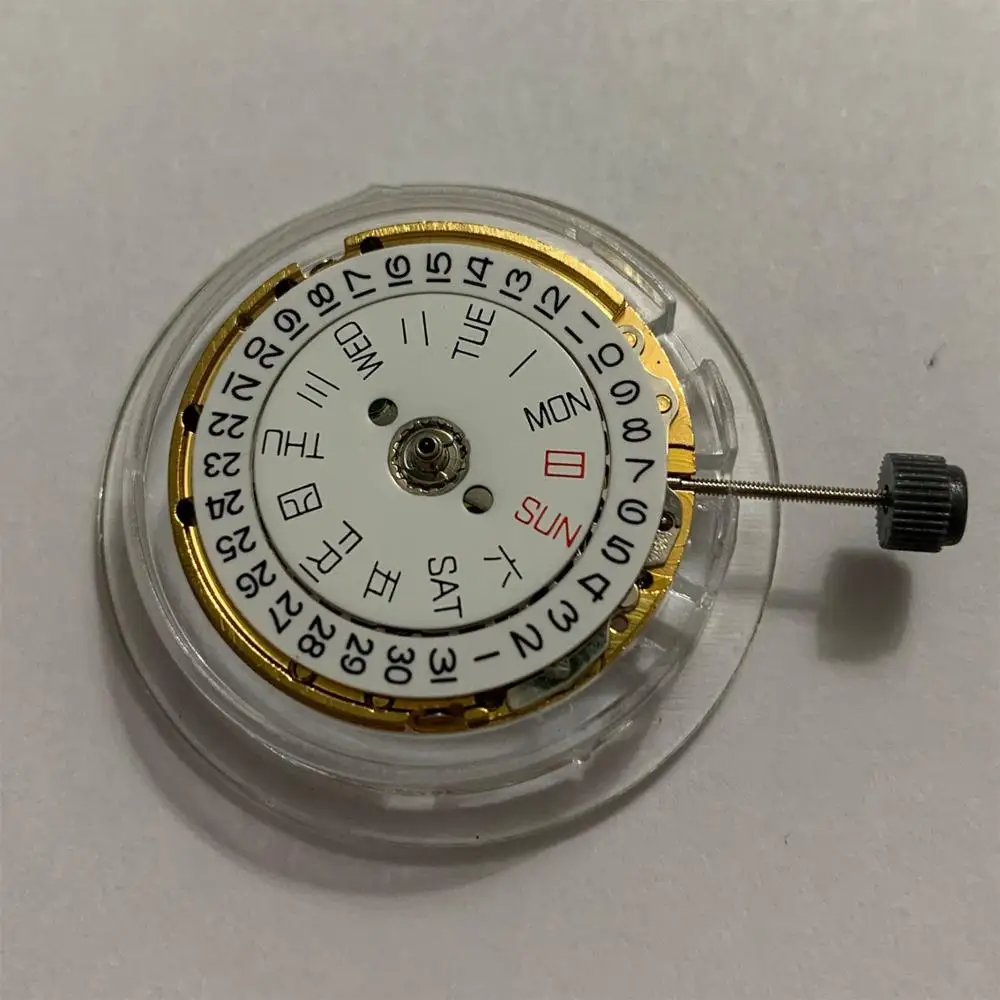 Watch movement accessories new 2813 gold automatic machinery 8205 double calendar three needle | Наручные часы