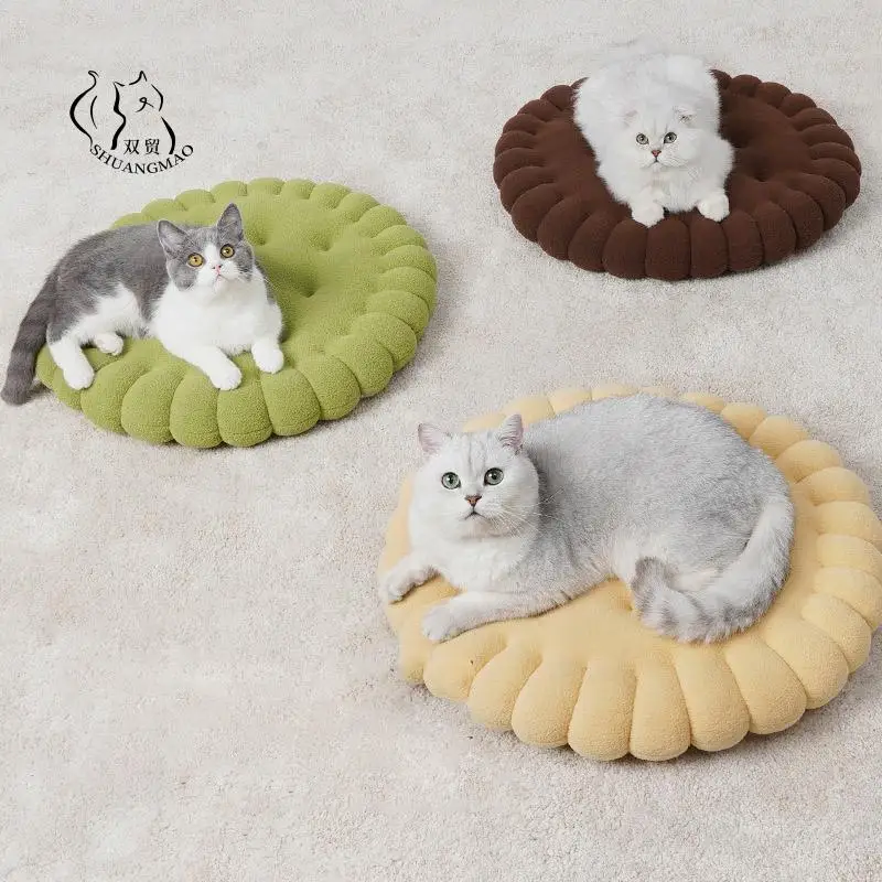Котенок кошка кровать диван коврик моющиеся теплые кошки домашние кровати для