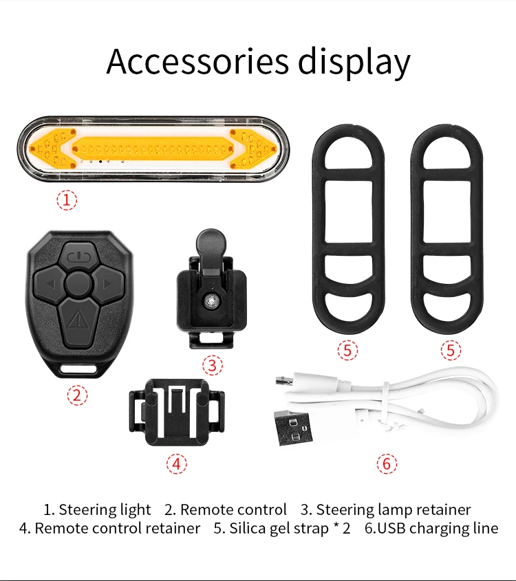 Интеллектуальный пульт дистанционного управления задний фонарь для велосипеда ночной езды Лазерные Задние фонари поворотные горный велосипед светодиодный мигающий предупреждающий свет