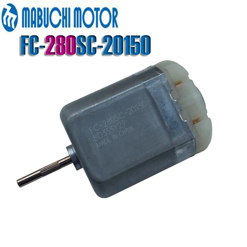 FC-280SC-20150 Car Rearview Mirror Door Lock Repair Motor DC12V 11800RPM 